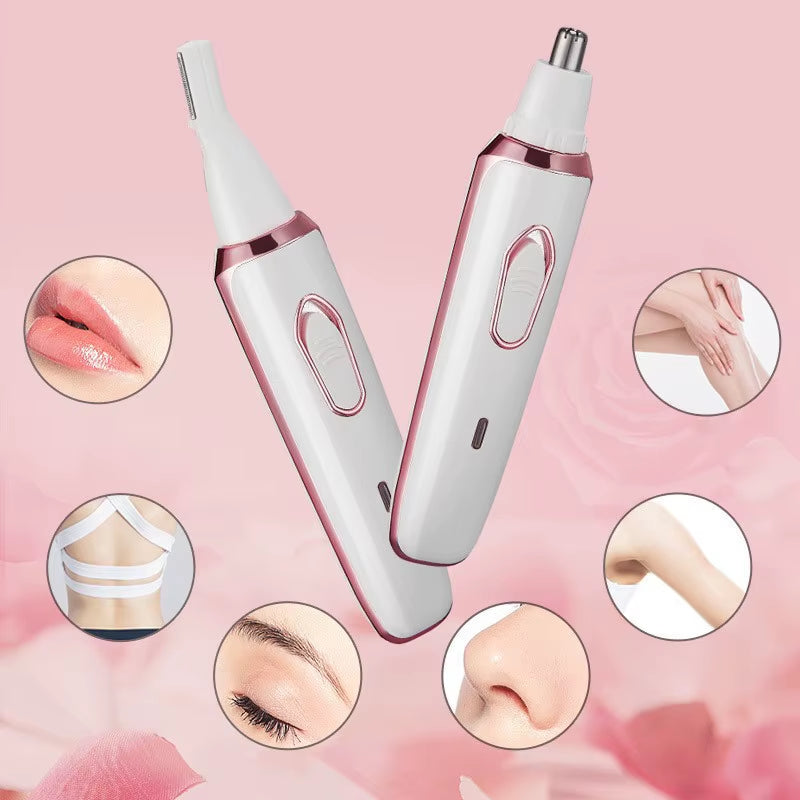 2025 4 in 1 Electric Lady Shaver Body Hair Removal Epilator Painless Cordless Trimmer Razor Gifts for Women 2025